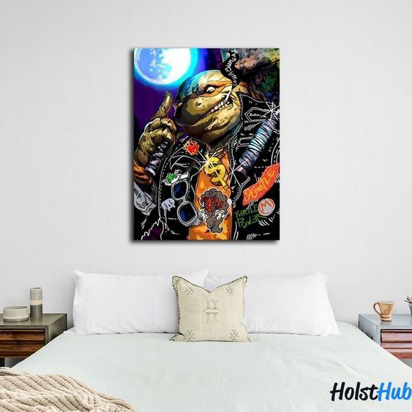 Картина Cowabunga на холсте 12149 фото