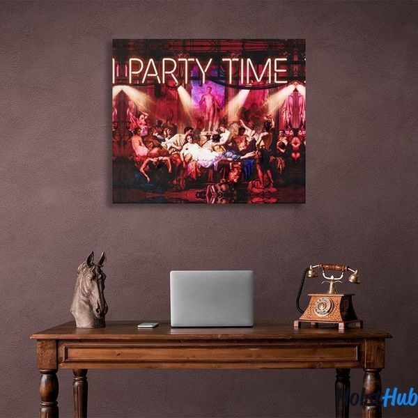 Картина Party Time на холсте 11646 фото