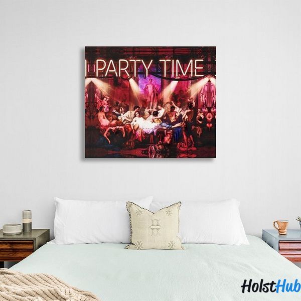 Картина Party Time на холсте 11646 фото