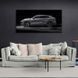 Картина сіра Lamborghini на чорному фоні на полотні 11360 фото 1