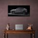 Картина сіра Lamborghini на чорному фоні на полотні 11360 фото 4