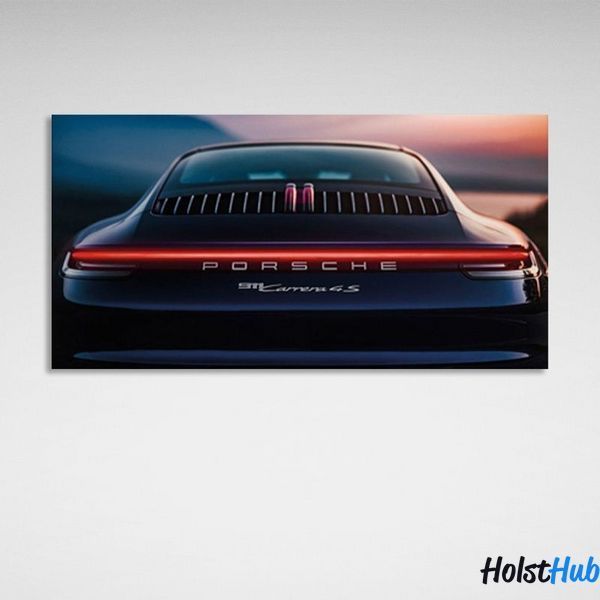 Картина Porsche на полотні 11740 фото
