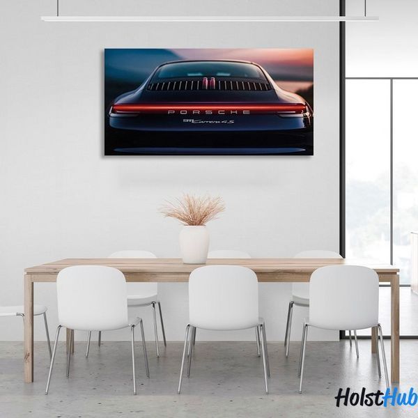 Картина Porsche на полотні 11740 фото