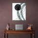 Картина абстракция в черном и сером цвете на белом фоне на холсте 11830 фото 4