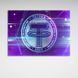 Картина Деньги криптовалюты монета фиолетовая Tether USDT на холсте 12184 фото 2