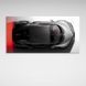 Картина машина Bugatti Chiron на холсте 10640 фото 2