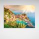 Картина місто на горі біля моря на полотні 10851 фото 2