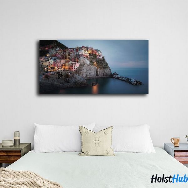 Картина місто Cinque terre на полотні 10458 фото