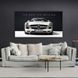 Картина для мотивации The best or nothing Mercedes на холсте 10081 фото 1