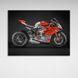 Картина мотоцикл Ducati Panigale V4 на полотні 12141 фото 2