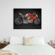 Картина мотоцикл Ducati Panigale V4 на полотні 12141 фото 5