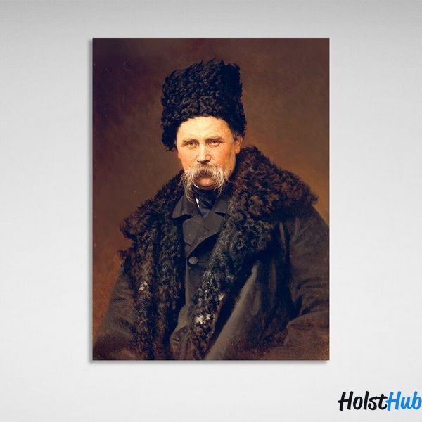 Картина портрет Тарас Шевченко на холсте 10026 фото