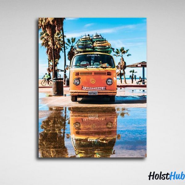 Картина Surf car для подорожей на полотні 10104 фото