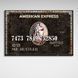 Картина карта American Express на полотні 10326 фото 2