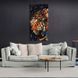 Картина интерьерная Тигр на фоне ковра на холсте 11590 фото 1