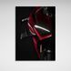 Картина мотоцикл Ducati Panigale V4 красный на холсте 12135 фото 2