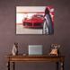 Картина красный Ferrari на холсте 11668 фото 4