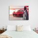 Картина красный Ferrari на холсте 11668 фото 5