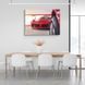 Картина красный Ferrari на холсте 11668 фото 3