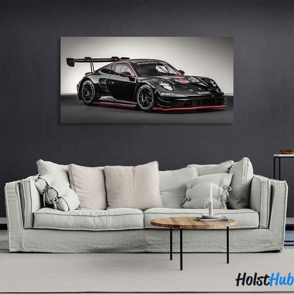 Картина машина Porsche 911 GT3 на полотні 12125 фото