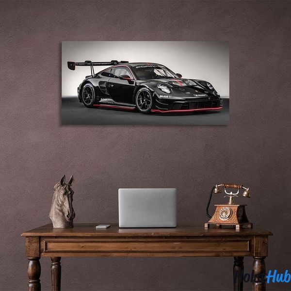 Картина машина Porsche 911 GT3 на полотні 12125 фото