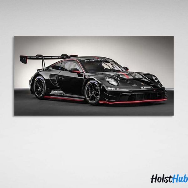 Картина машина Porsche 911 GT3 на полотні 12125 фото